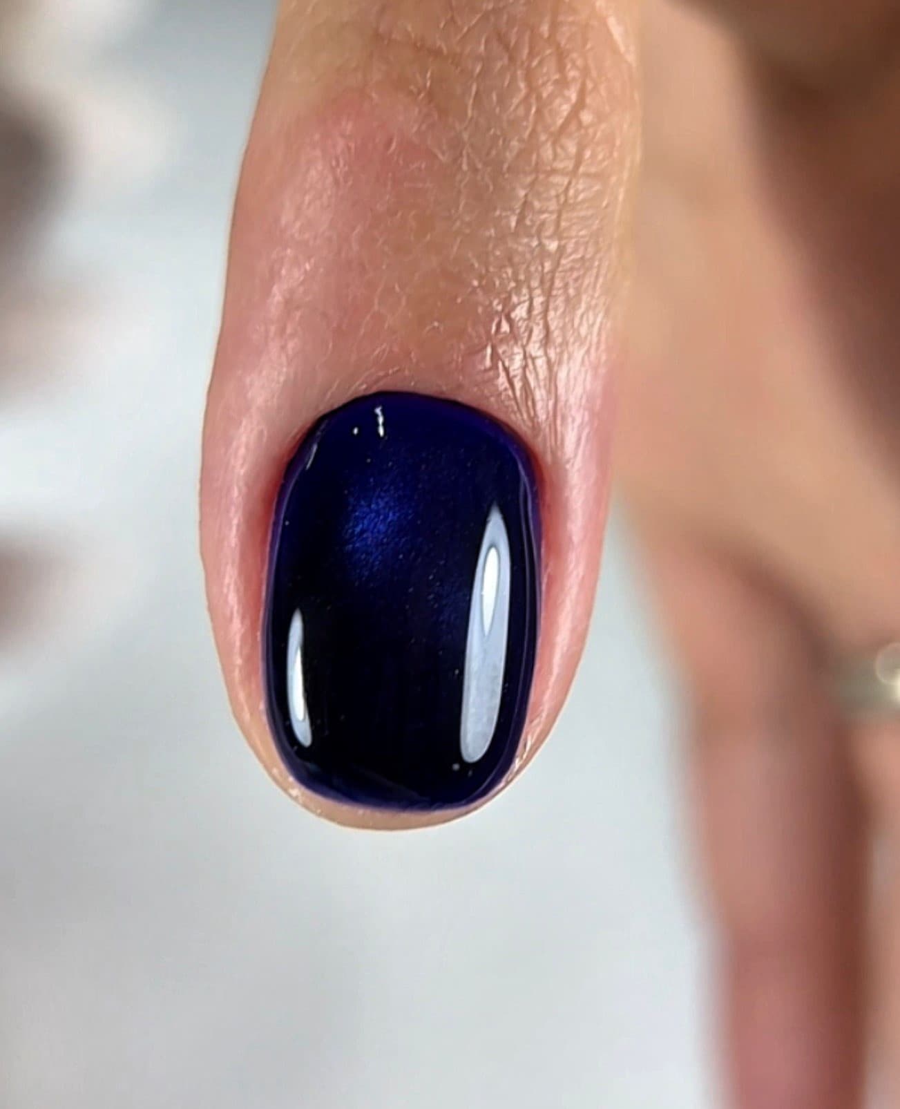 After difficult cuticle work