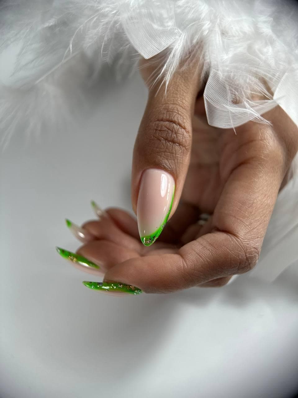 Reinforced manicure — work by Зульфия А.