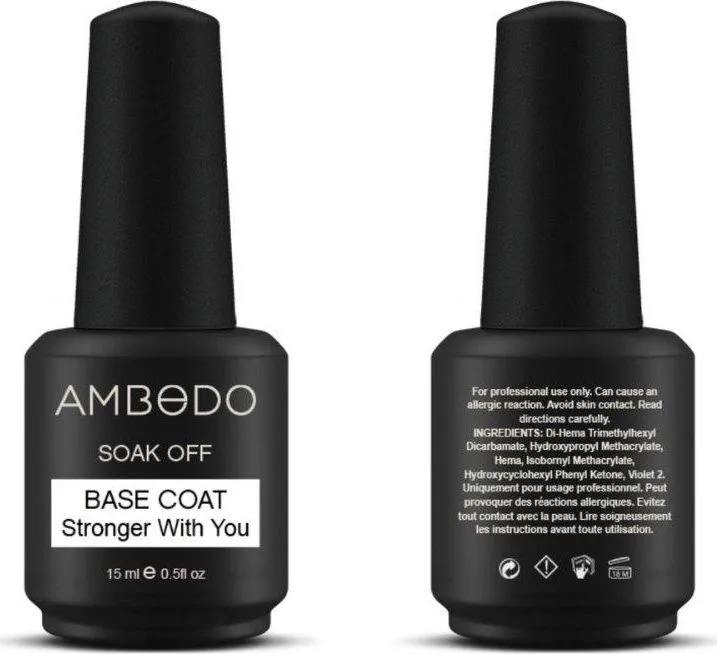 Soak Off Base Coat «Stronger With You»