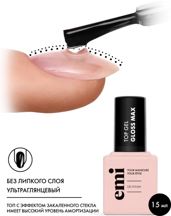 E.MiLac Gloss Max Top Gel