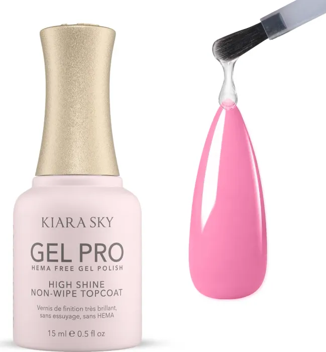 Gel-Pro HEMA-Free High-Shine Non-Wipe TopCoat