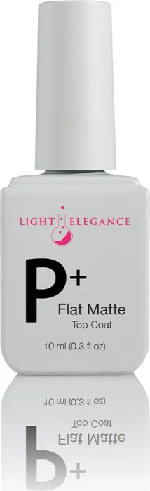 P+ Flat Matte Soak-Off Top Coat