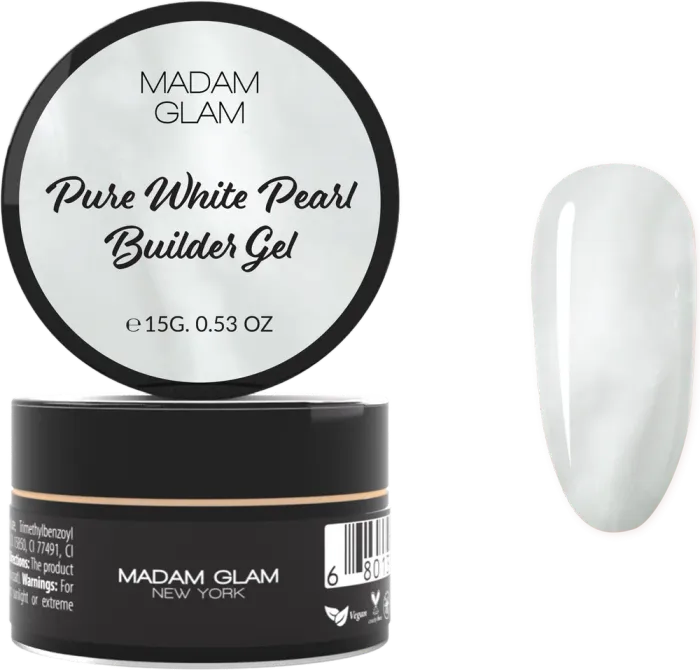 Builder Gel in Jar (Pearl / Aurora)