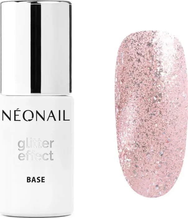 Glitter Effect Base Rose Twinkle