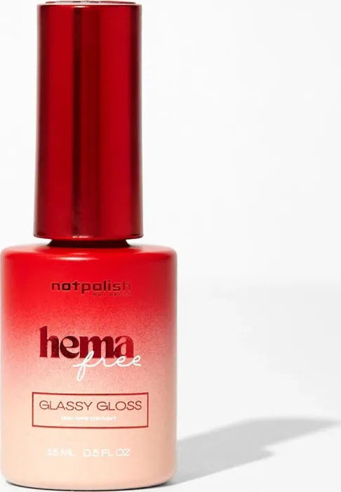 HEMA Free Glassy Gloss Gel Top Coat