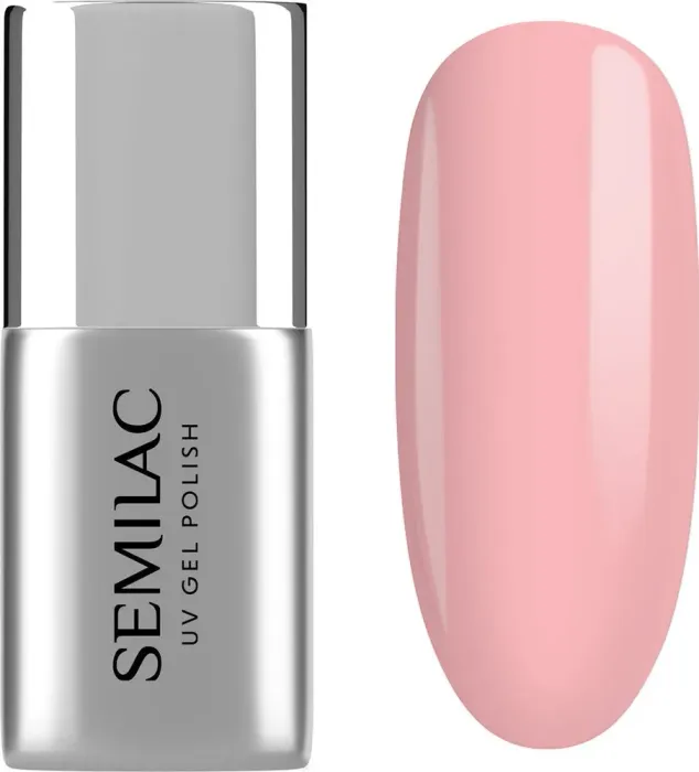 Semilac BB Base UV Gel Polish (Rose, Nude)