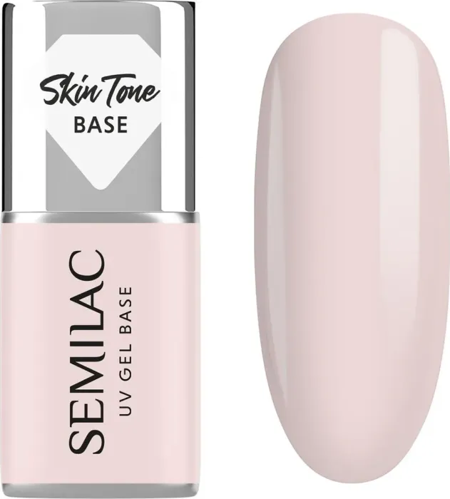 Semilac Skin Tone Cover Base - Builder Gel in a Bottle